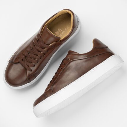 Marka Shoe BlancPeak Plain brown Sneakers