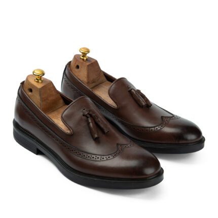 Marka Shoe England Genuine Leather Brown