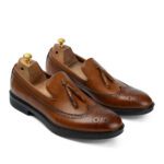 Marka Shoe England Genuine Leather havana