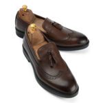 Marka Shoe England Genuine Leather Brown