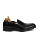 Marka Shoe College Loafer Shoes Black