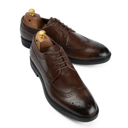 Marka Shoe Bourton Country Broghe Shoe Brown