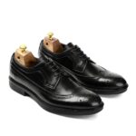 Bourton Country Broghe Shoe Black