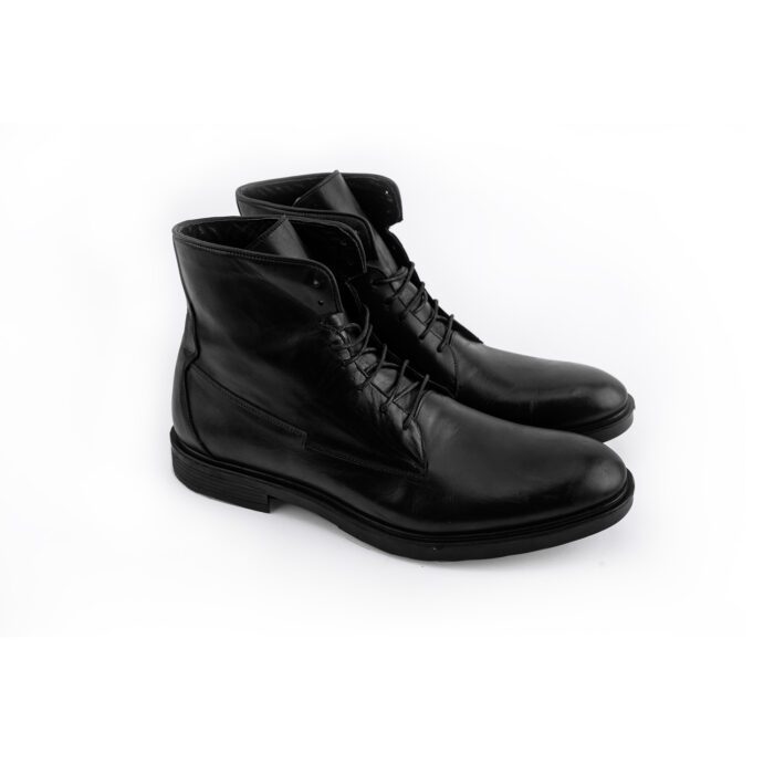 CORDOVAN BOOTS - BLACK